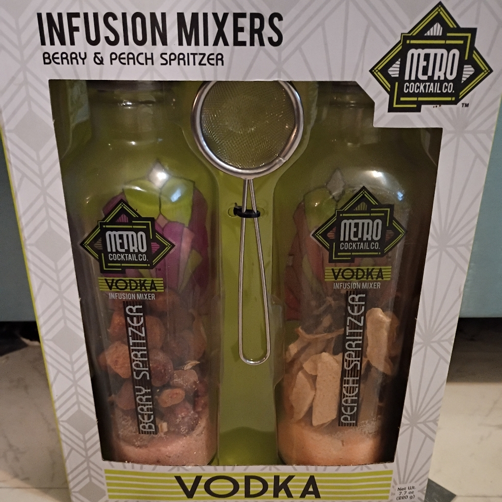 Metro Cocktail Co. Infusion Mixers Brand New
